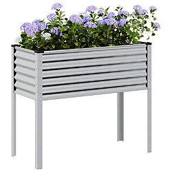 vidaXL Jardinière Acier Inoxydable