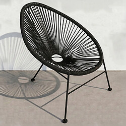 Avis ICONIK INTERIOR Chaise d'extérieur - Chaise de jardin d'extérieur - Acapulco Turquoise