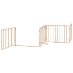 Acheter VidaXL Barrière avec porte 4 panneaux