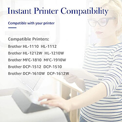 123Consommables Pack 4 Toners Brother TN-1050
