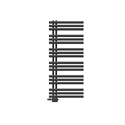 LuxeBath Radiateur sèche-serviettes anthracite raccordement universel 600 x 1400 mm