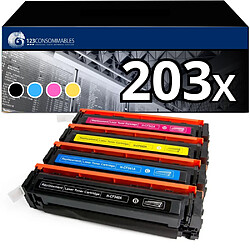 123Consommables HP 203X Pack