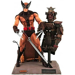 Diamond select toys Figurine articulée Wolverine Marvel Select - Brown Costume