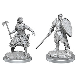 WizKids Dungeons & Dragons Human Fighters Miniatures