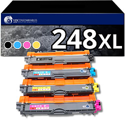 123CONSOMMABLES Brother TN-248XL Toner Pack