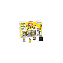 Funko figurines Minions Bitty Pop Pack de 4 figurines vinyle Minions Bitty Pop - Roller Skating Stuart - avec vitrines mini acryliques - une figurine mystère incluse