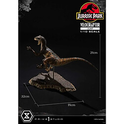 Avis Prime 1 Studio Prime_1_studio statuette Jurassic Park Velociraptor Jump