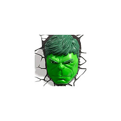 3D Light FX 3D_Light_FX Marvel Lampe Hulk Face 3D