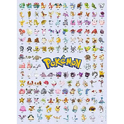 Ravensburger Puzzle Pokémon Pokédex 1re génération