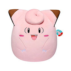 Jazwares peluche Squishmallows Mélofée - 35 cm Peluche Pokémon Squishmallows - modèle Mélofée - texture ultra douce - dès la naissance - non lumineux - non interactif - sous licence officielle