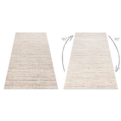 RUGSX ANGEL Tapis Laine - Beige Gris 80x150 cm