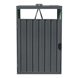 Axi House AXI Owen - Cache poubelle métallique simple