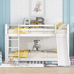 KOMHTOM Lit mezzanine - Blanc