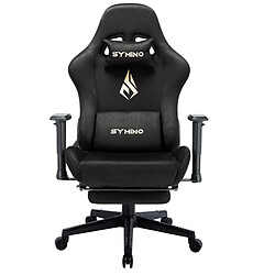 Vidaxl Symino MP Chaise de Bureau Gaming - Noir