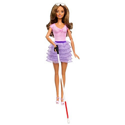 Barbie poupée Fashionistas non voyante