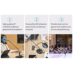 Boya BY-GM18CB - Noir