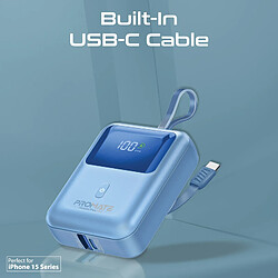 Promate PowerPod-10 Power Bank - Bleu