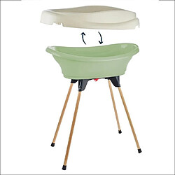 Pack table à langer avec baignoire - Vert