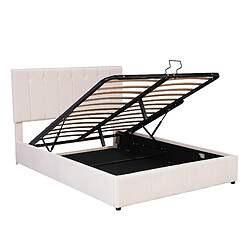 Avis KOMHTOM Lit double - Blanc LED