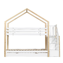 KOMHTOM 90x200 cm/90x190 cm Bunk Bed pas cher