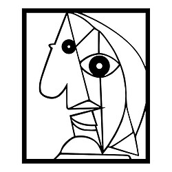 Epikasa Décoration Métal Picasso