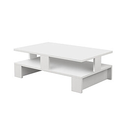Alexandra House Living Table Basse Blanc Bois