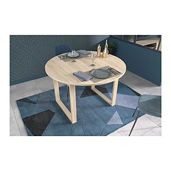 But Table à manger ronde extensible - Chêne