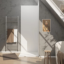 AURLANE Panneau mural de douche aluminium - Blanc