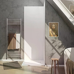 AURLANE Panneau mural de douche aluminium - Blanc