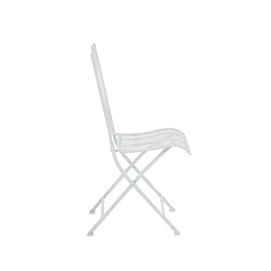 Acheter Decoshop26 Lot de 2 chaises de jardin pliables - Blanc