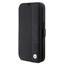 BMW Étui iPhone 14 Pro Portefeuille - Noir