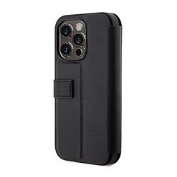 BMW Étui iPhone 14 Pro Portefeuille - Noir