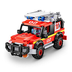 Zuru Max adventure fire rescue playset (265 pieces) pas cher