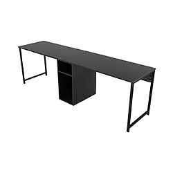Hanah Home Bureau Twin - Anthracite/Noir pas cher