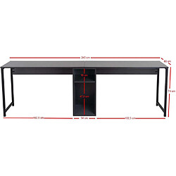 Avis Hanah Home Bureau Twin - Anthracite/Noir