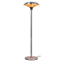 Wilsa Garden Chauffe terrasse électrique 2000W Acier ZEPHYR