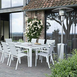 Wilsa Garden Chauffe terrasse au gaz 5000 w Inox AURA