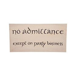Weta Collectibles Le Hobbit Réplique No Admittance