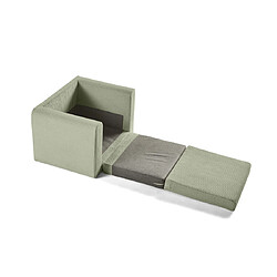 BestMobilier Marilia - fauteuil - Vert sauge