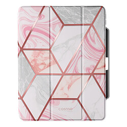 Supcase iPad Pro 13 2024 - Blanc/Rose