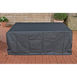 Decoshop26 Housse de protection mobilier de jardin Noir 85x100x68 cm