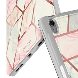 Supcase Étui iPad Air 11 2024 - Blanc/Rose pas cher