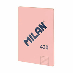 Milan Carnet A4 48 Volets - Rose