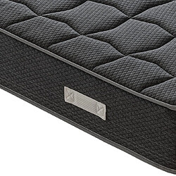Avis Materassi&Doghe Matelas 150x190 cm à Mémoire de Forme BLACK MOON