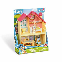 Famosa playset maison Bluey Playset figurines animaux Bluey - plastique robuste - sans piles - dès 2 ans - pas de montage - pas de lumières ni son