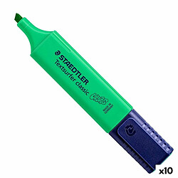 Marqueur fluorescent Staedtler Textsurfer Classic - Vert (10 Unités)