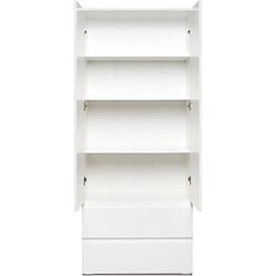 Acheter But Armoire 2 portes 2 tiroirs Lumia - Blanc