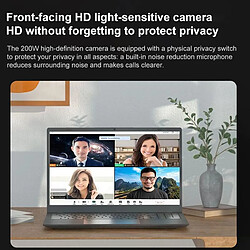 Yonis Ordinateur portable 15,6'' - Gris foncé