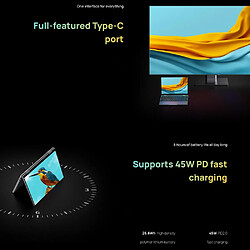 Yonis Yoga 10.51 Pouces - Gris foncé pas cher