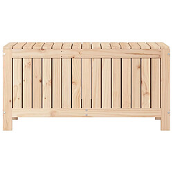 Avis Helloshop26 Coffre boîte meuble de jardin rangement 108 x 42,5 x 54 cm bois massif de pin 02_0012998
